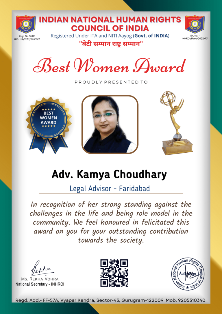 Adv. Kamya Choudhary