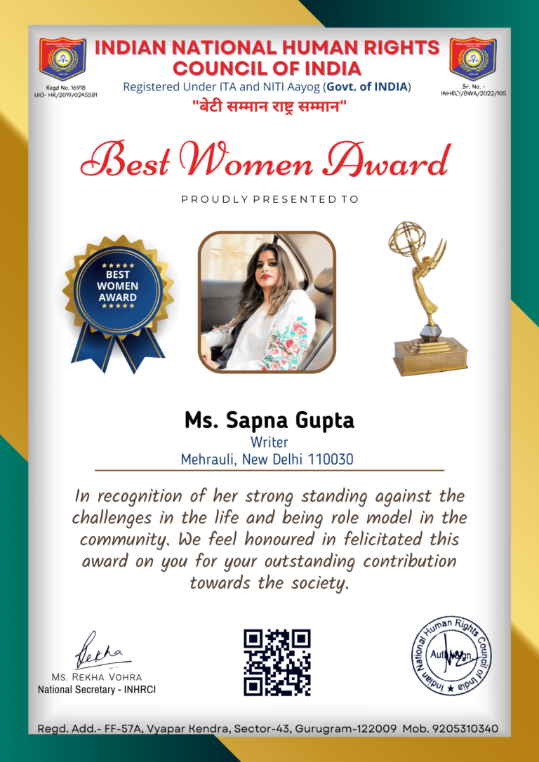 Ms. Sapna Gupta Ji